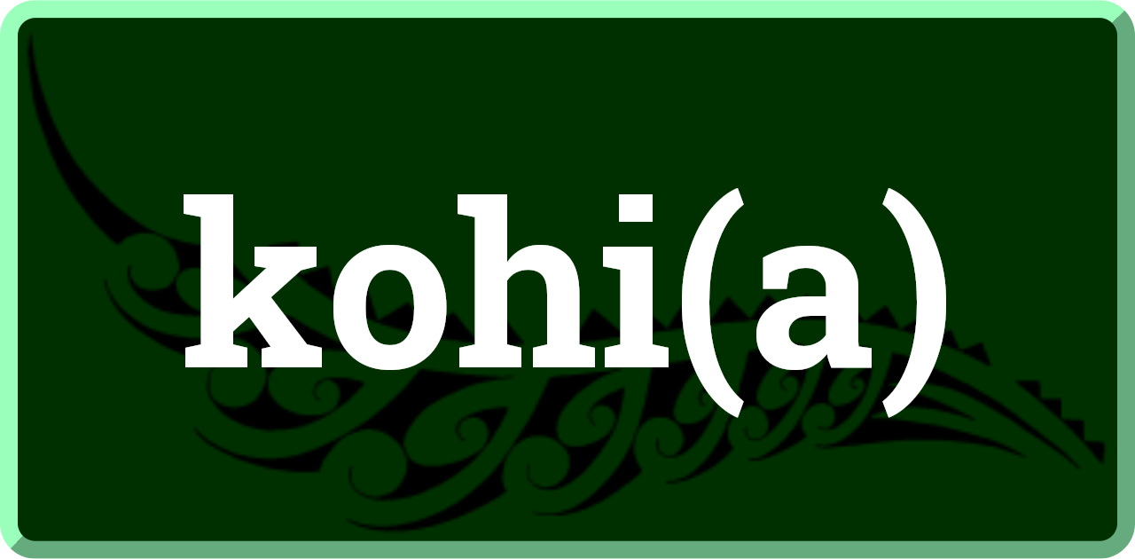 kohi(a): collect, gather