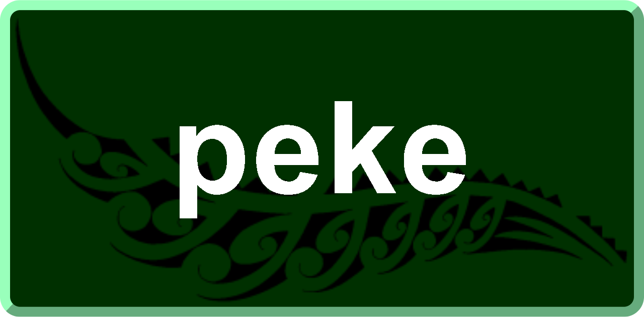 peke: to jump